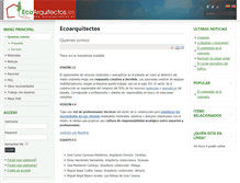 Tablet Screenshot of ecoarquitectos.es